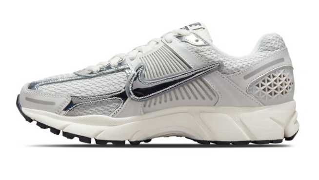 NK Zoom Vomero 5 Mujer Polvo Fóton / Plata Metálica