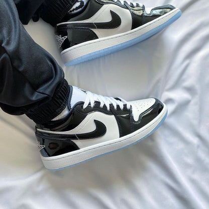 on feet jordan 1 low concord