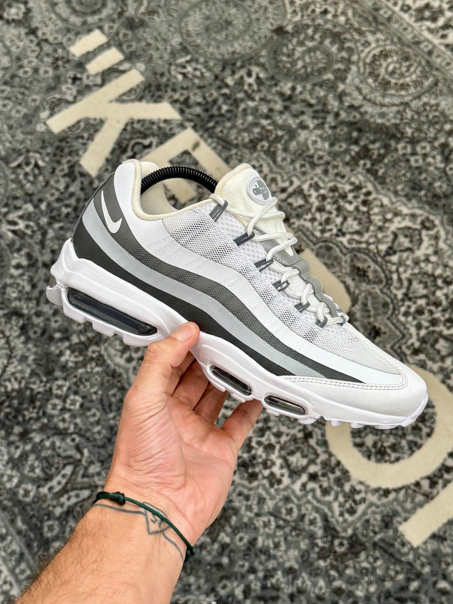 NK Air Max 95 Ultra White Grey