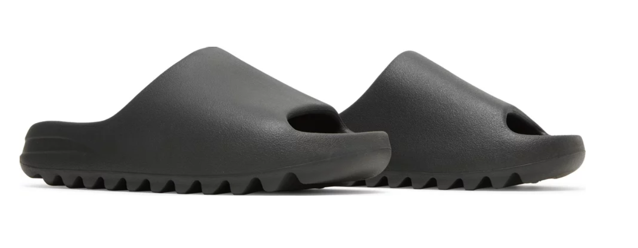 picture of a pair of yeezy slide onyx
