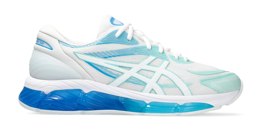 ASC Gel Quantum 360 VIII White/Blue para hombre