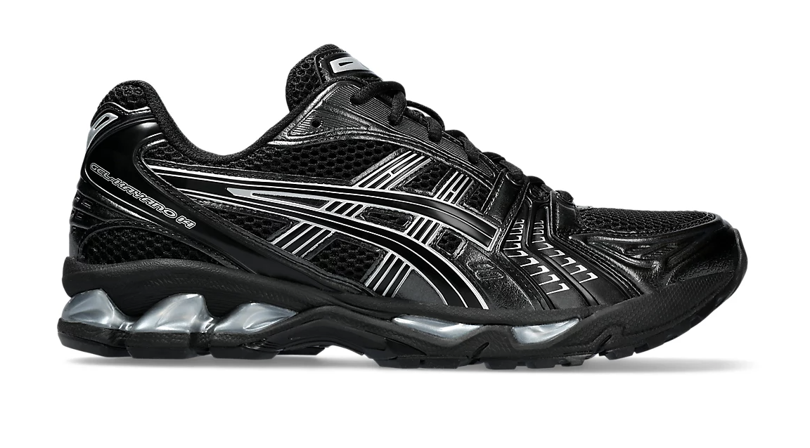 ASC Gel-Kayano 14 Black/Pure Silver