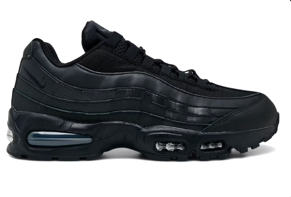 NK Air Max 95 OG Big Bubble en color Black Anthracite