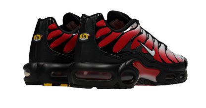 NK Air Max Plus Tuned 1 Pure Platinum University Red Black White