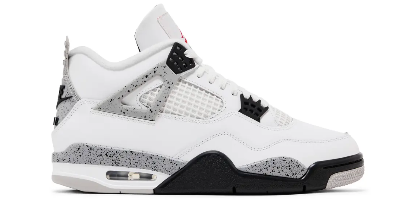 NK Jordan 4 Retro White Cement (2025)