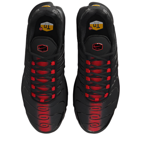 NK Air Max Plus Tuned 1 Negro/Rojo