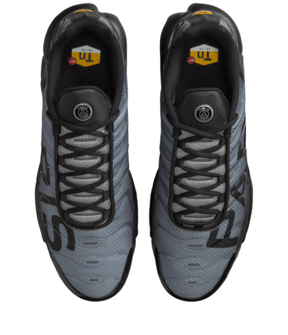 NK Air Max Plus Tuned 1 Premium Paris Saint-Germain Black Particle Grey