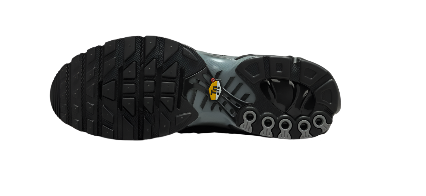 NK Air Max Plus Tuned 1 Premium Paris Saint-Germain Black Particle Grey