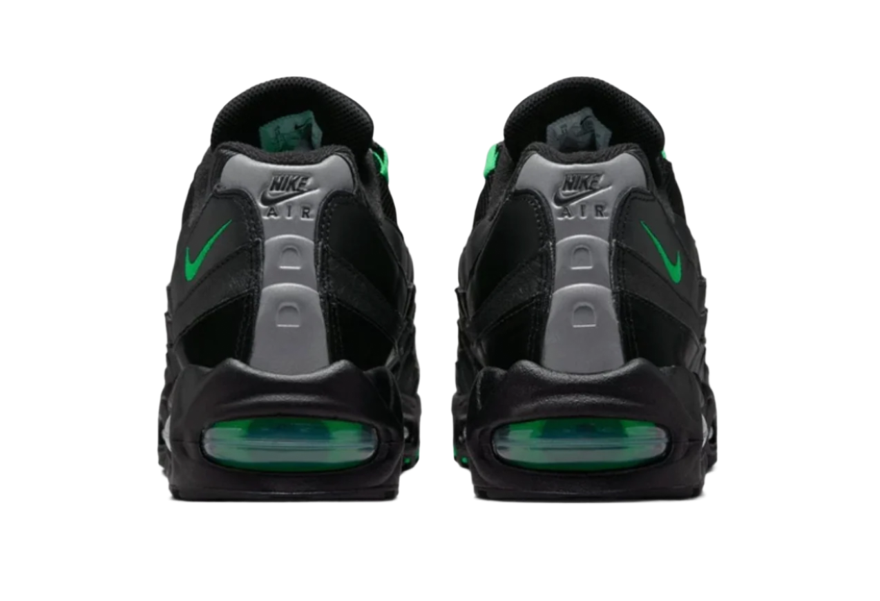 NK Air Max 95 OG Big Bubble Negro Verde Shock
