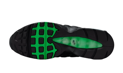 NK Air Max 95 OG Big Bubble Negro Verde Shock