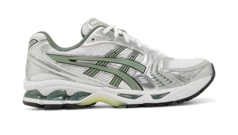 ASC Gel-Kayano 14 Blanco Pure Silver / Gris Slate / Sage