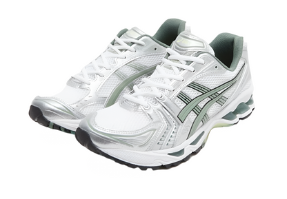 ASC Gel-Kayano 14 Blanco Pure Silver / Gris Slate / Sage