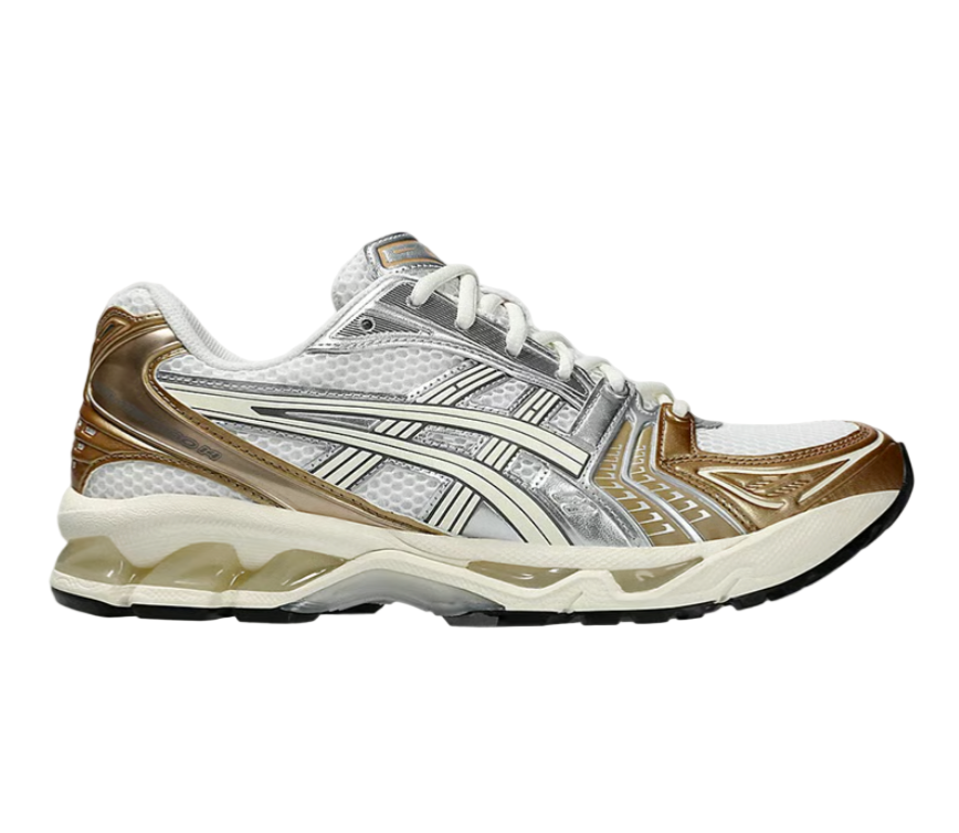 ASC Gel-Kayano 14 Olympic Medal White Cream
