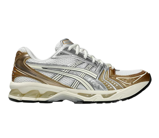 ASC Gel-Kayano 14 Olympic Medal White Cream