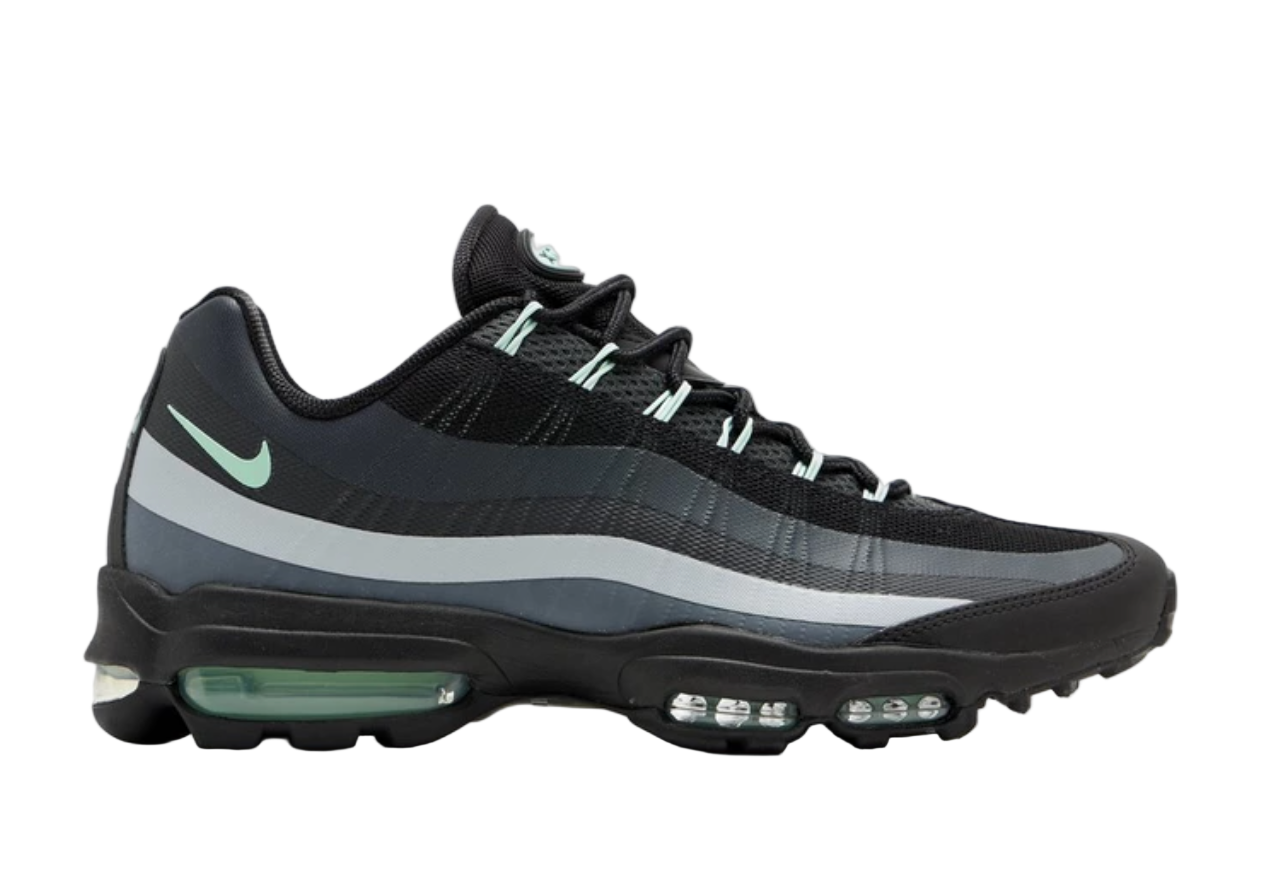 NK Air Max 95 Ultra Black Grey Mint Foam