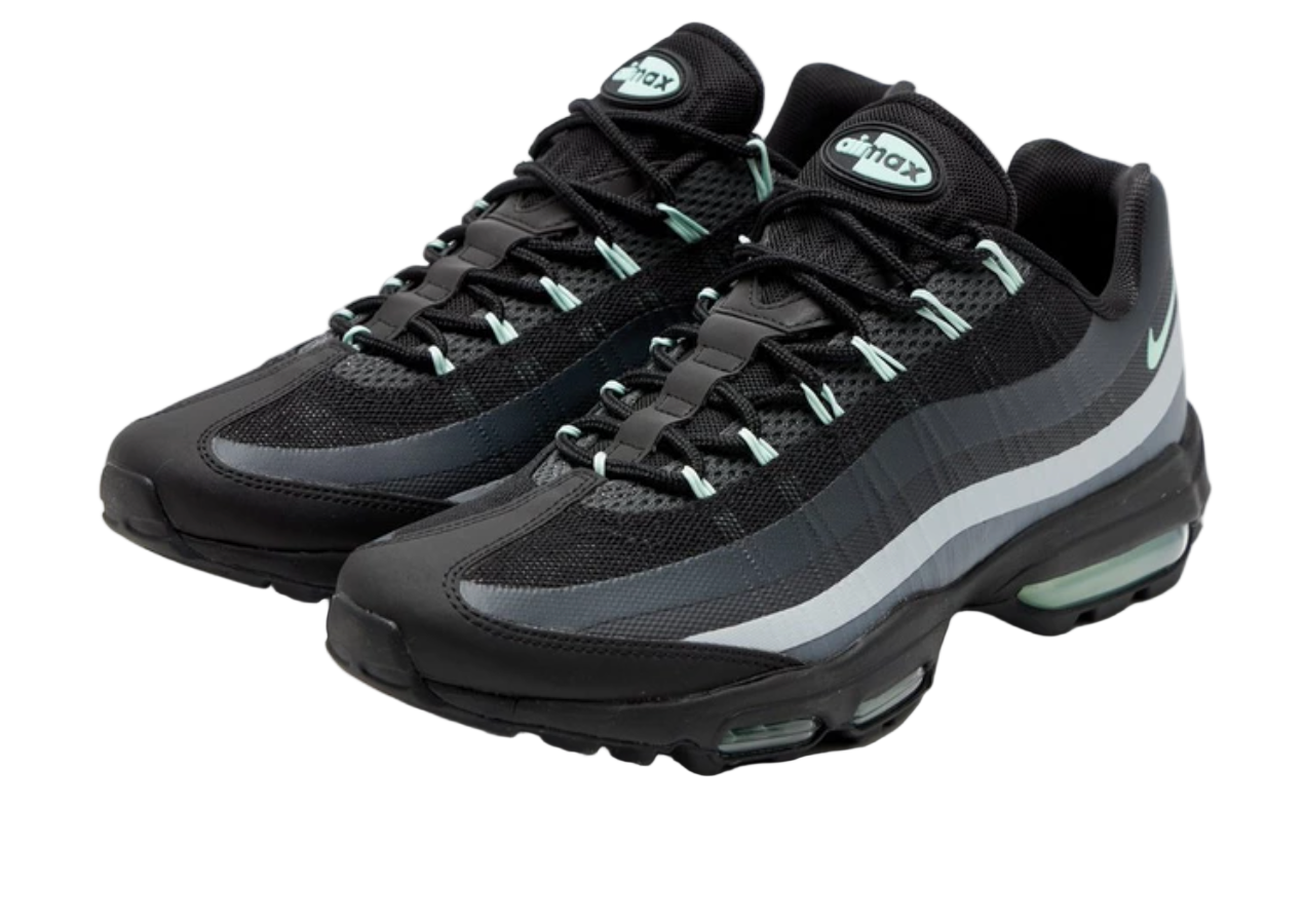 NK Air Max 95 Ultra Black Grey Mint Foam