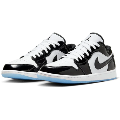 angled view jordan 1 low concord